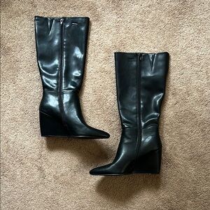 Black Wedge Heel Accessories